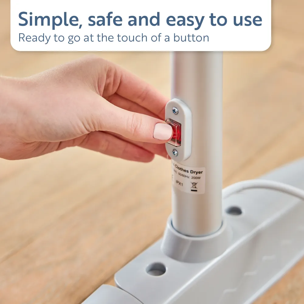 Minky Vertex Tower sureDRI® Heated Airer - Image 6