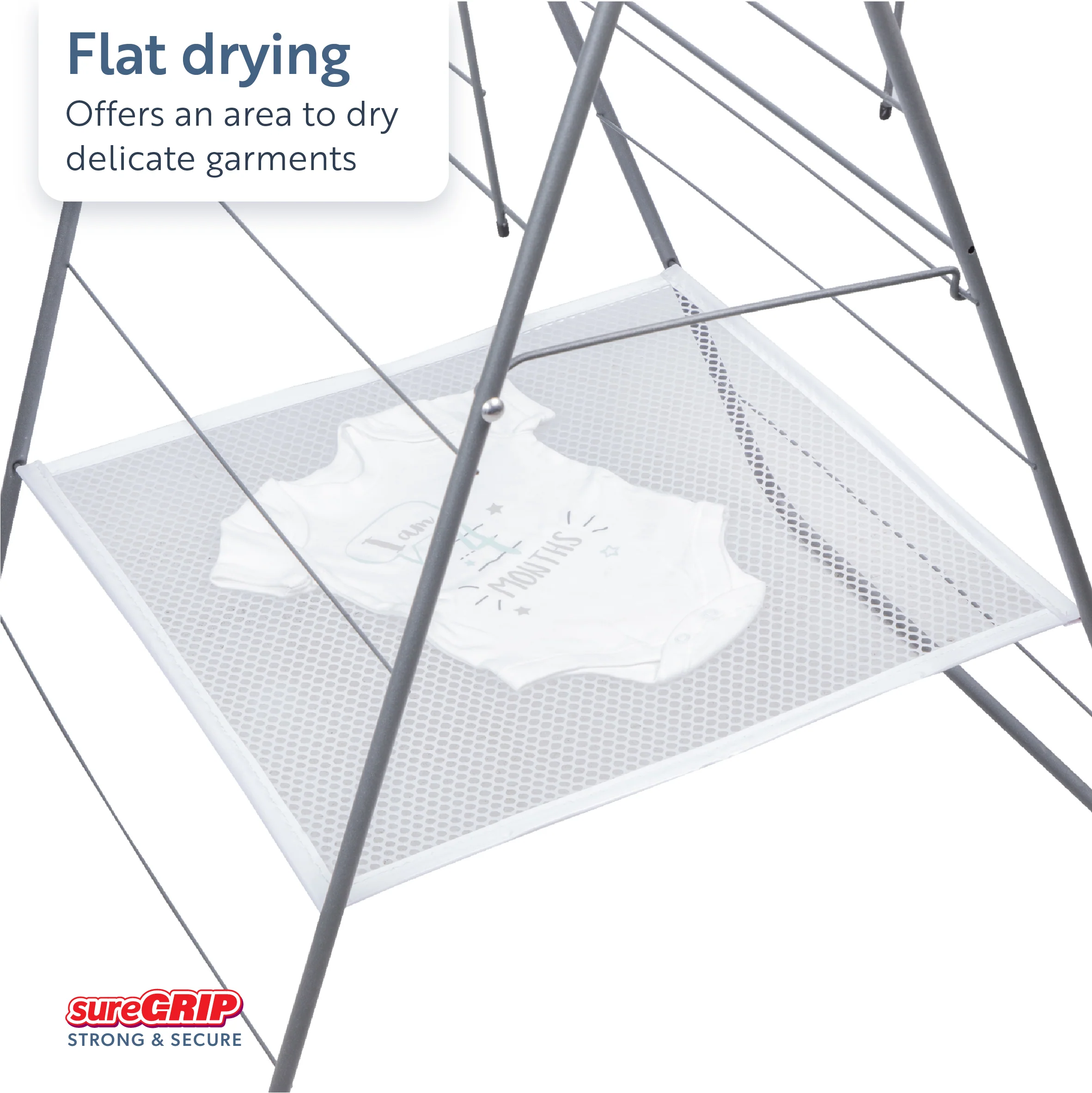Minky Premium sureGRIP® X-Tra Wing Airer - Image 5