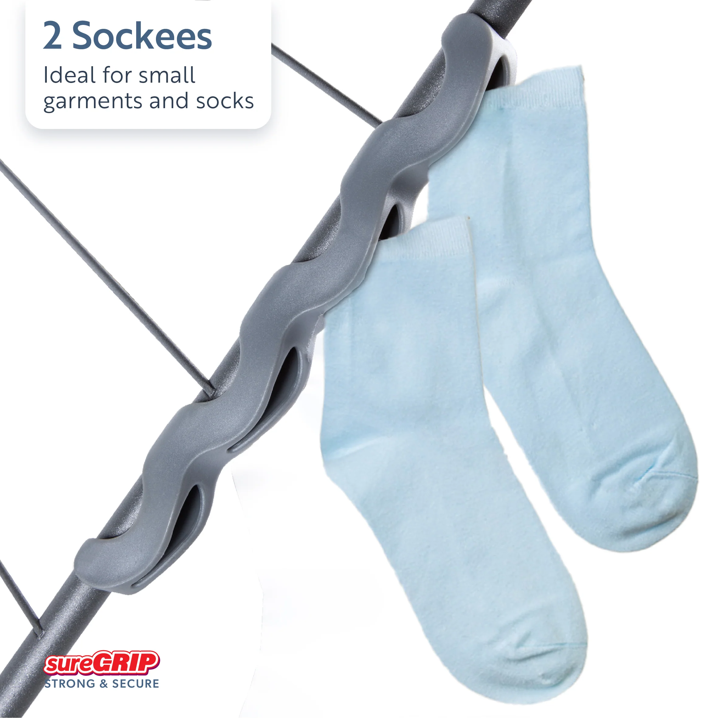 Minky Premium sureGRIP® X-Tra Wing Airer - Image 6