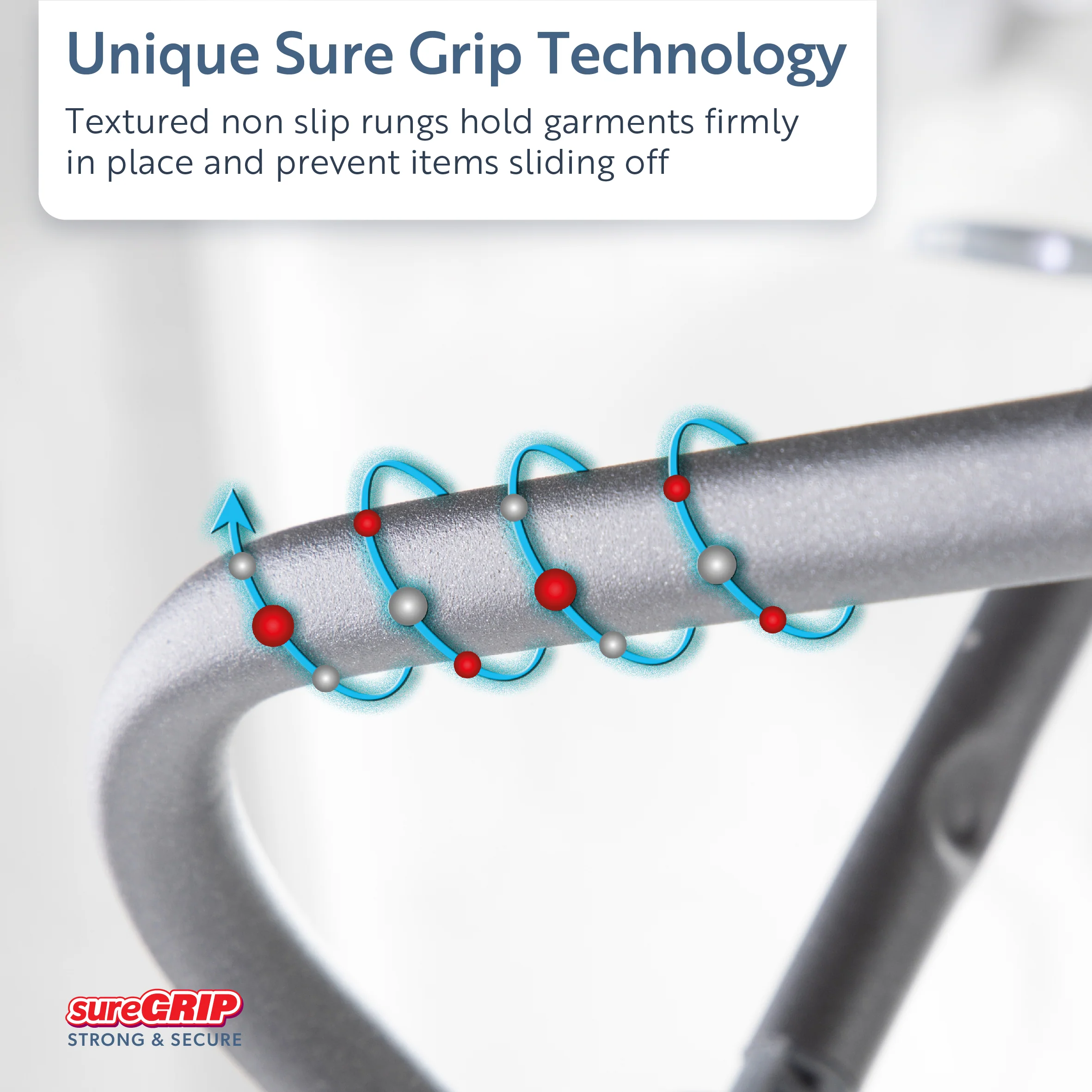 Minky Premium sureGRIP® X-Tra Wing Airer - Image 8